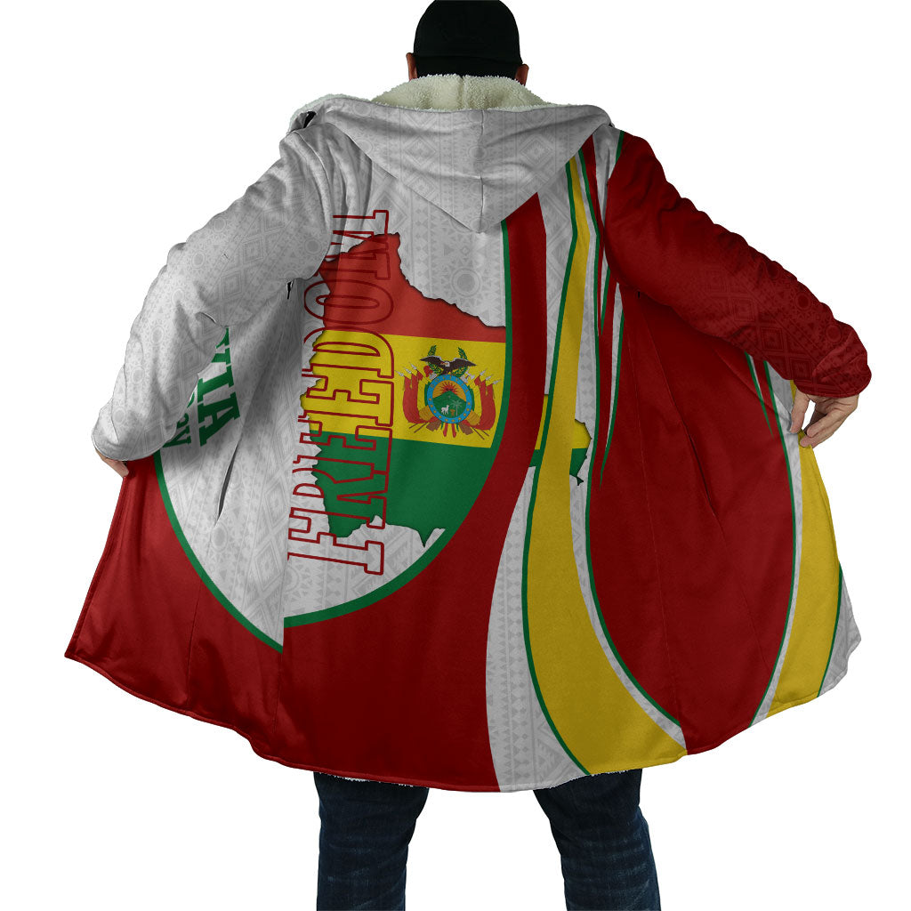 Bolivia Independence Day Map Flag Cloak Freedom Heritage National Coat Of Arms Accents