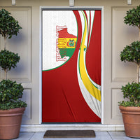 Bolivia Independence Day Map Flag Door Cover Freedom Heritage National Coat Of Arms Accents