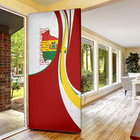 Bolivia Independence Day Map Flag Door Cover Freedom Heritage National Coat Of Arms Accents
