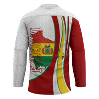 Bolivia Independence Day Map Flag Hockey Jersey Freedom Heritage National Coat Of Arms Accents