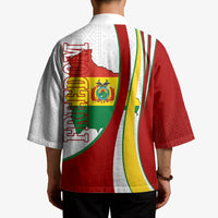 Bolivia Independence Day Map Flag Kimono Freedom Heritage National Coat Of Arms Accents