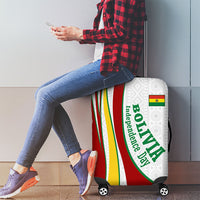 Bolivia Independence Day Map Flag Luggage Cover Freedom Heritage National Coat Of Arms Accents
