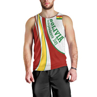 Bolivia Independence Day Map Flag Men Tank Top Freedom Heritage National Coat Of Arms Accents
