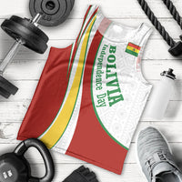 Bolivia Independence Day Map Flag Men Tank Top Freedom Heritage National Coat Of Arms Accents