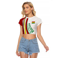 Bolivia Independence Day Map Flag Raglan Cropped T Shirt Freedom Heritage National Coat Of Arms Accents