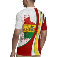 Bolivia Independence Day Map Flag Rugby Jersey Freedom Heritage National Coat Of Arms Accents