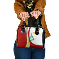 Bolivia Independence Day Map Flag Shoulder Handbag Freedom Heritage National Coat Of Arms Accents