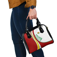 Bolivia Independence Day Map Flag Shoulder Handbag Freedom Heritage National Coat Of Arms Accents