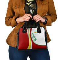 Bolivia Independence Day Map Flag Shoulder Handbag Freedom Heritage National Coat Of Arms Accents