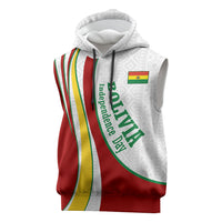 Bolivia Independence Day Map Flag Sleeveless Hoodie Freedom Heritage National Coat Of Arms Accents