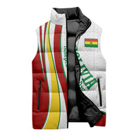 Bolivia Independence Day Map Flag Sleeveless Puffer Jacket Freedom Heritage National Coat Of Arms Accents