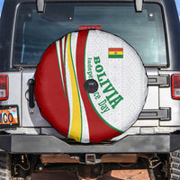 Bolivia Independence Day Map Flag Spare Tire Cover Freedom Heritage National Coat Of Arms Accents