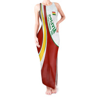 Bolivia Independence Day Map Flag Tank Maxi Dress Freedom Heritage National Coat Of Arms Accents