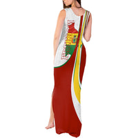 Bolivia Independence Day Map Flag Tank Maxi Dress Freedom Heritage National Coat Of Arms Accents