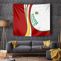Bolivia Independence Day Map Flag Tapestry Freedom Heritage National Coat Of Arms Accents