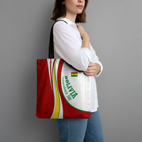 Bolivia Independence Day Map Flag Tote Bag Freedom Heritage National Coat Of Arms Accents