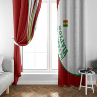 Bolivia Independence Day Map Flag Window Curtain Freedom Heritage National Coat Of Arms Accents