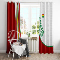 Bolivia Independence Day Map Flag Window Curtain Freedom Heritage National Coat Of Arms Accents