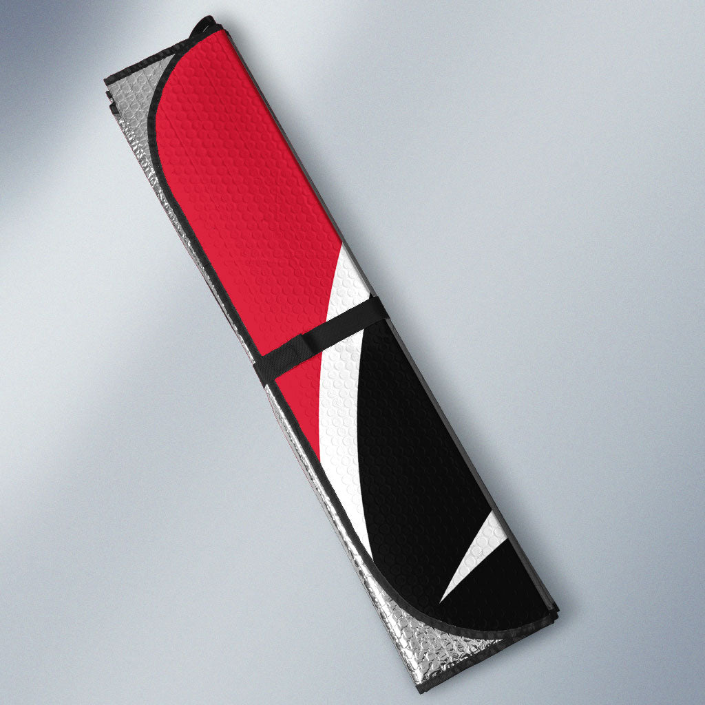 Trinidad And Tobago Independence Day Scarlet Ibis Auto Sun Shade Steelpan Heritage National Flag