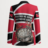 Trinidad And Tobago Independence Day Scarlet Ibis Blazer Steelpan Heritage National Flag