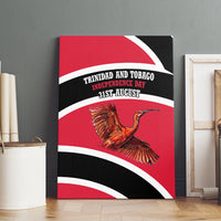 Trinidad And Tobago Independence Day Scarlet Ibis Canvas Wall Art Steelpan Heritage National Flag