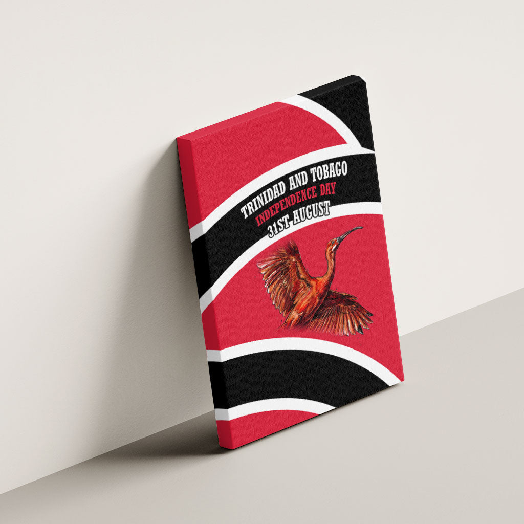 Trinidad And Tobago Independence Day Scarlet Ibis Canvas Wall Art Steelpan Heritage National Flag
