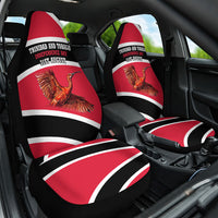 Trinidad And Tobago Independence Day Scarlet Ibis Car Seat Cover Steelpan Heritage National Flag