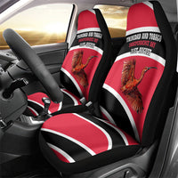 Trinidad And Tobago Independence Day Scarlet Ibis Car Seat Cover Steelpan Heritage National Flag