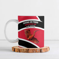 Trinidad And Tobago Independence Day Scarlet Ibis Ceramic Mug Steelpan Heritage National Flag
