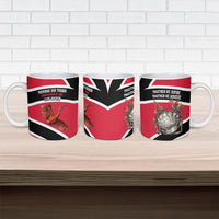 Trinidad And Tobago Independence Day Scarlet Ibis Ceramic Mug Steelpan Heritage National Flag