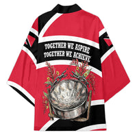 Trinidad And Tobago Independence Day Scarlet Ibis Kimono Steelpan Heritage National Flag
