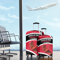 Trinidad And Tobago Independence Day Scarlet Ibis Luggage Cover Steelpan Heritage National Flag