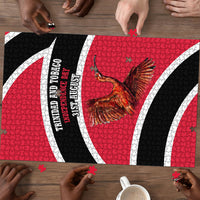 Trinidad And Tobago Independence Day Scarlet Ibis Puzzle Steelpan Heritage National Flag