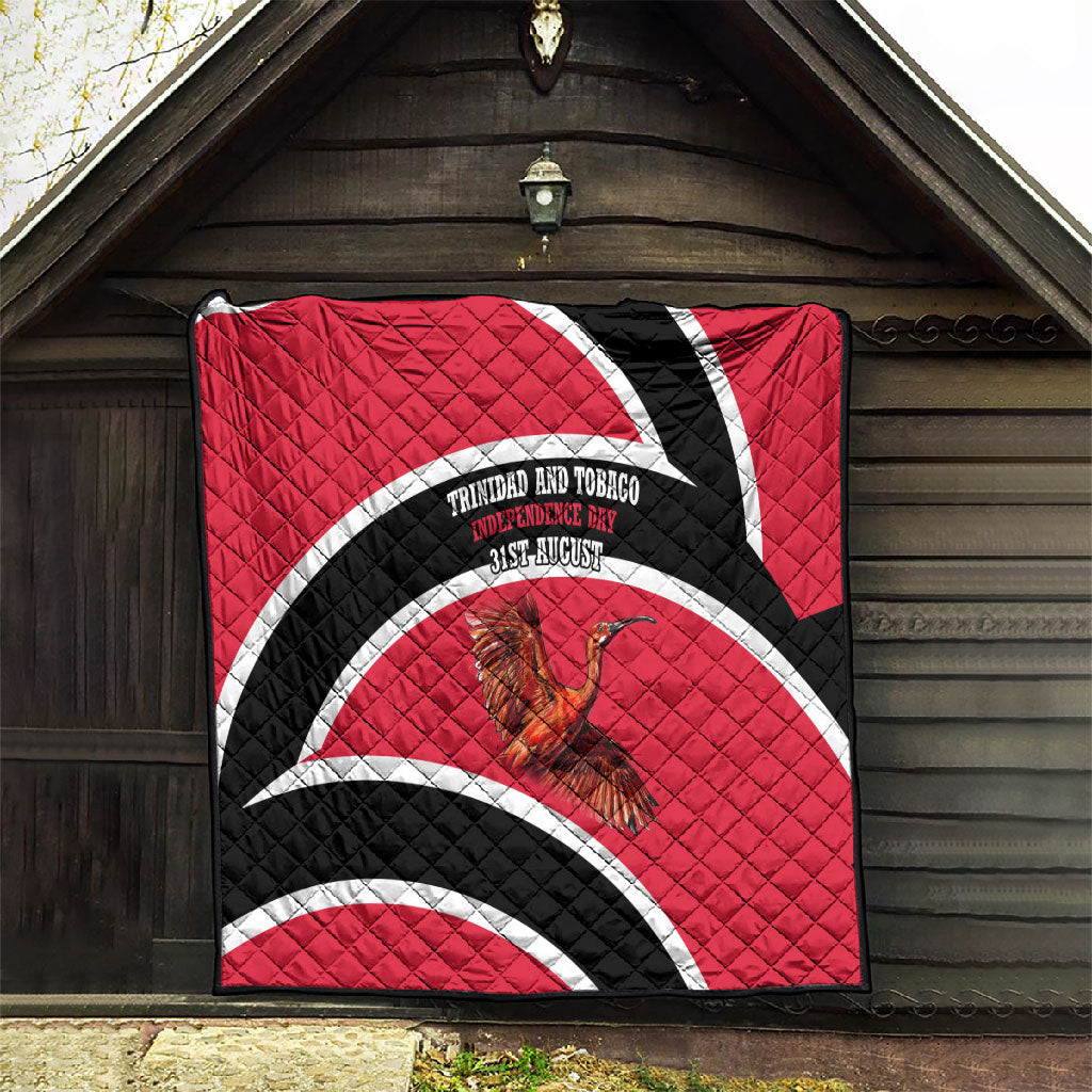 Trinidad And Tobago Independence Day Scarlet Ibis Quilt Steelpan Heritage National Flag