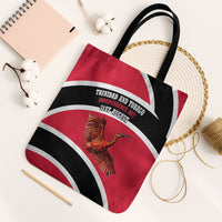 Trinidad And Tobago Independence Day Scarlet Ibis Tote Bag Steelpan Heritage National Flag