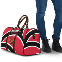 Trinidad And Tobago Independence Day Scarlet Ibis Travel Bag Steelpan Heritage National Flag