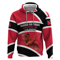 Trinidad And Tobago Independence Day Scarlet Ibis Zip Hoodie Steelpan Heritage National Flag