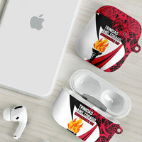 Trinidad And Tobago Independence Day AirPods Case Freedom Torch Heritage Symbols