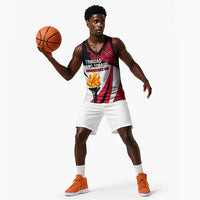 Trinidad And Tobago Independence Day Basketball Jersey Freedom Torch Heritage Symbols