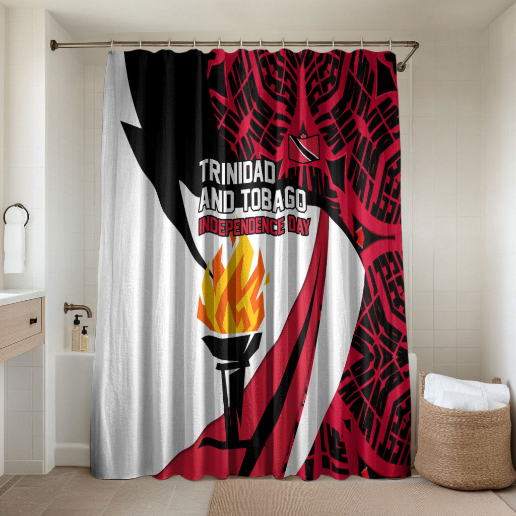 Trinidad And Tobago Independence Day Bathroom Set Freedom Torch Heritage Symbols