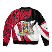 Trinidad And Tobago Independence Day Bomber Jacket Freedom Torch Heritage Symbols