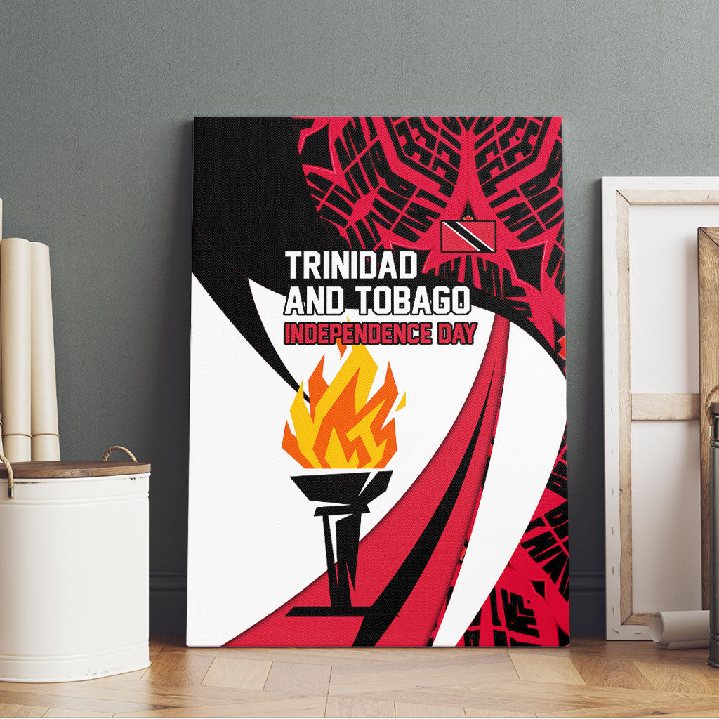 Trinidad And Tobago Independence Day Canvas Wall Art Freedom Torch Heritage Symbols