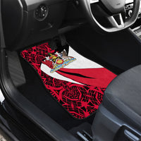 Trinidad And Tobago Independence Day Car Mats Freedom Torch Heritage Symbols