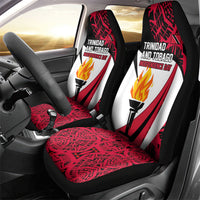 Trinidad And Tobago Independence Day Car Seat Cover Freedom Torch Heritage Symbols