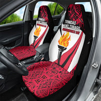 Trinidad And Tobago Independence Day Car Seat Cover Freedom Torch Heritage Symbols
