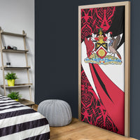 Trinidad And Tobago Independence Day Door Cover Freedom Torch Heritage Symbols