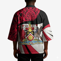 Trinidad And Tobago Independence Day Kimono Freedom Torch Heritage Symbols