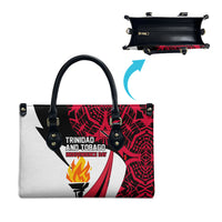 Trinidad And Tobago Independence Day Leather Bag Freedom Torch Heritage Symbols