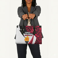 Trinidad And Tobago Independence Day Leather Bag Freedom Torch Heritage Symbols