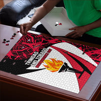 Trinidad And Tobago Independence Day Puzzle Freedom Torch Heritage Symbols